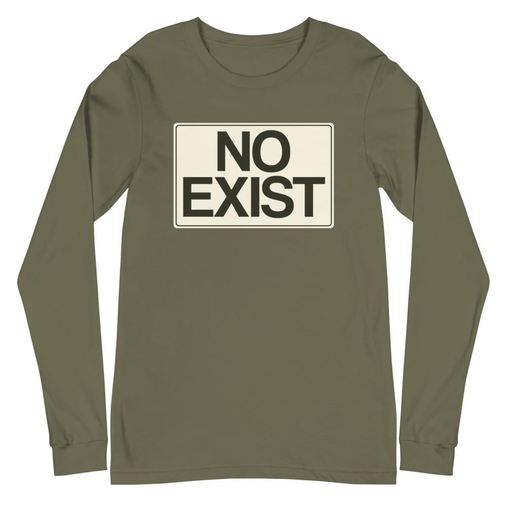 No Exist Long Sleeve Tee
