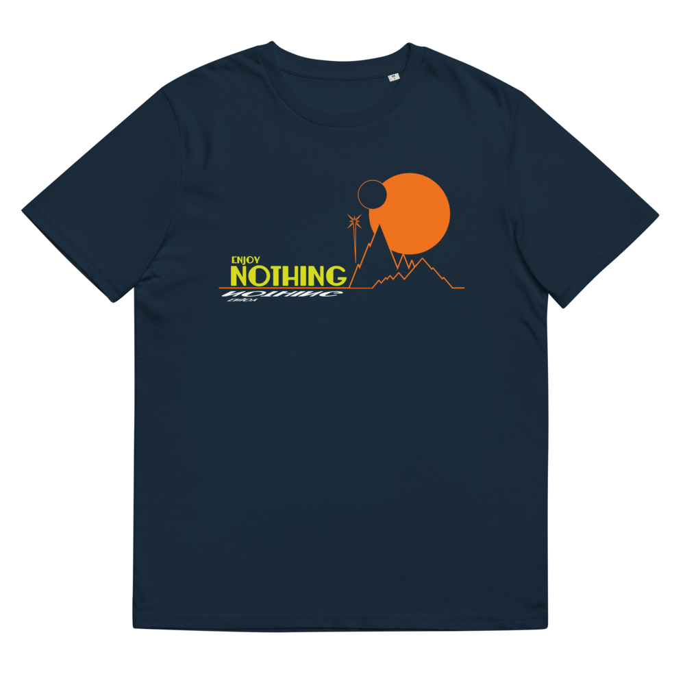 Enjoy Nothing Tee (Orange, Organic)