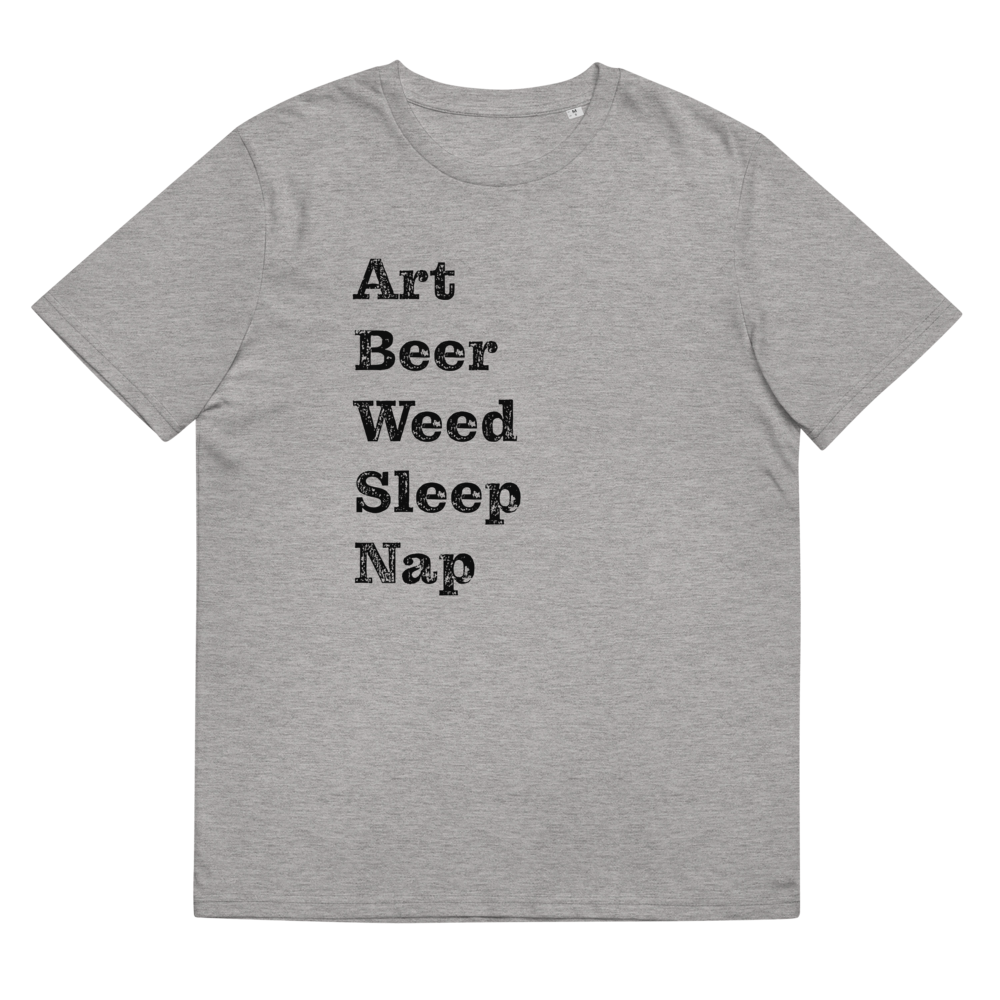 Organic Art Beer Weed T-Shirt