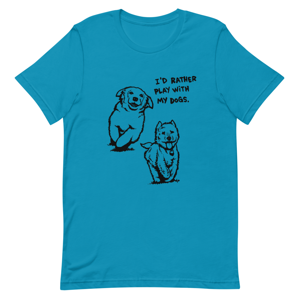 I&#39;d Rather Play T-Shirt