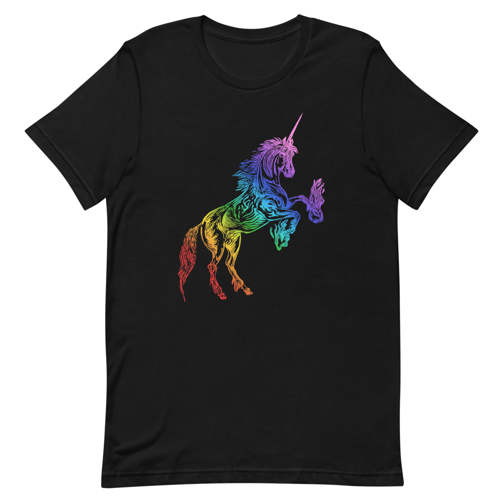 Rainbow Unicorn tee