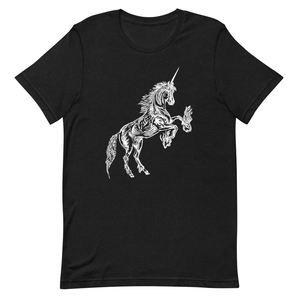 White Unicorn tee