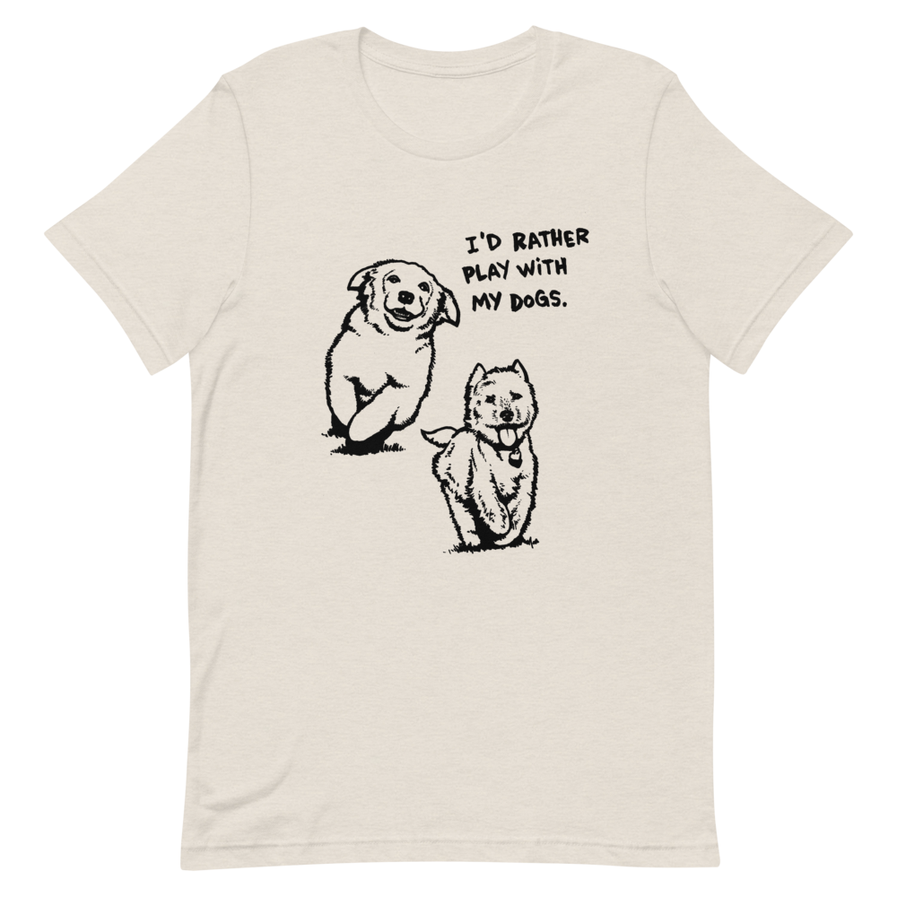 I&#39;d Rather Play T-Shirt