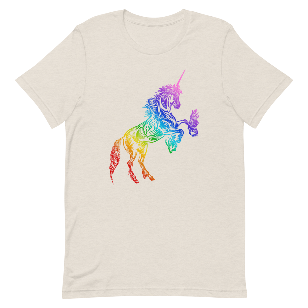 Rainbow Unicorn tee