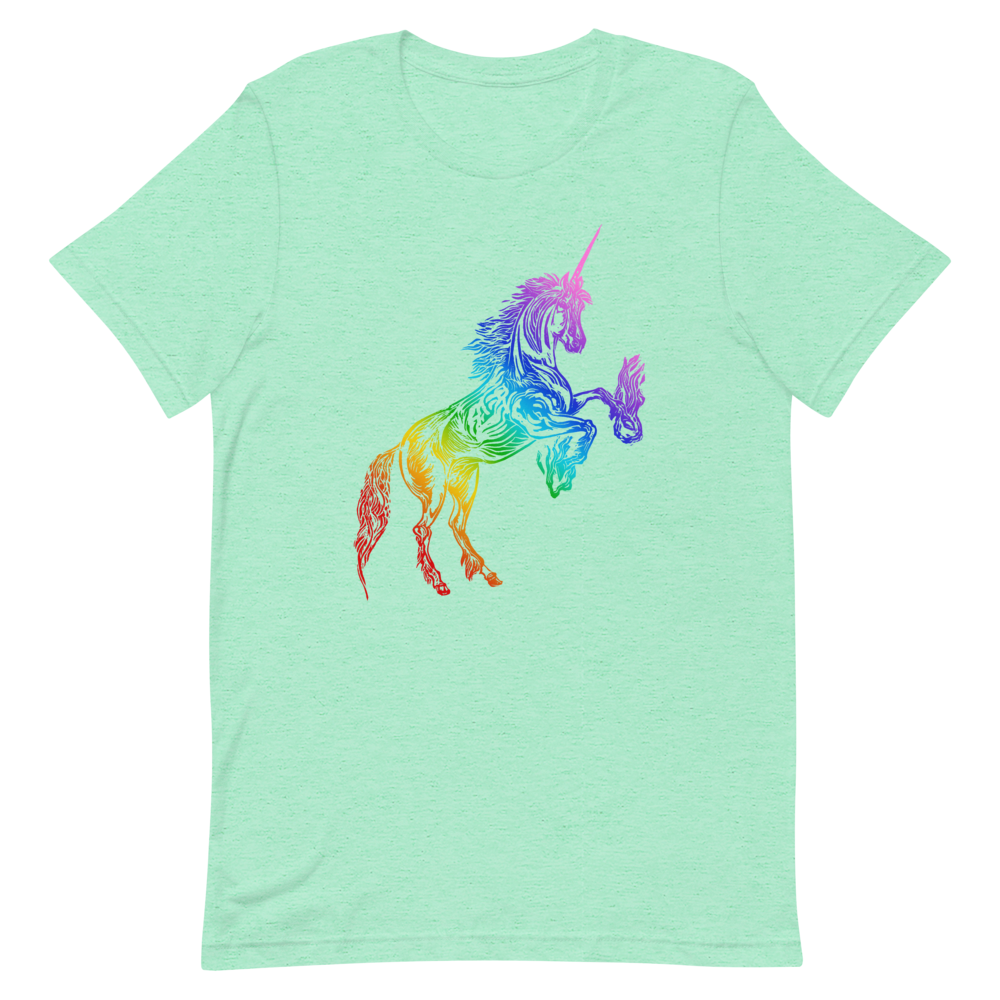 Rainbow Unicorn tee