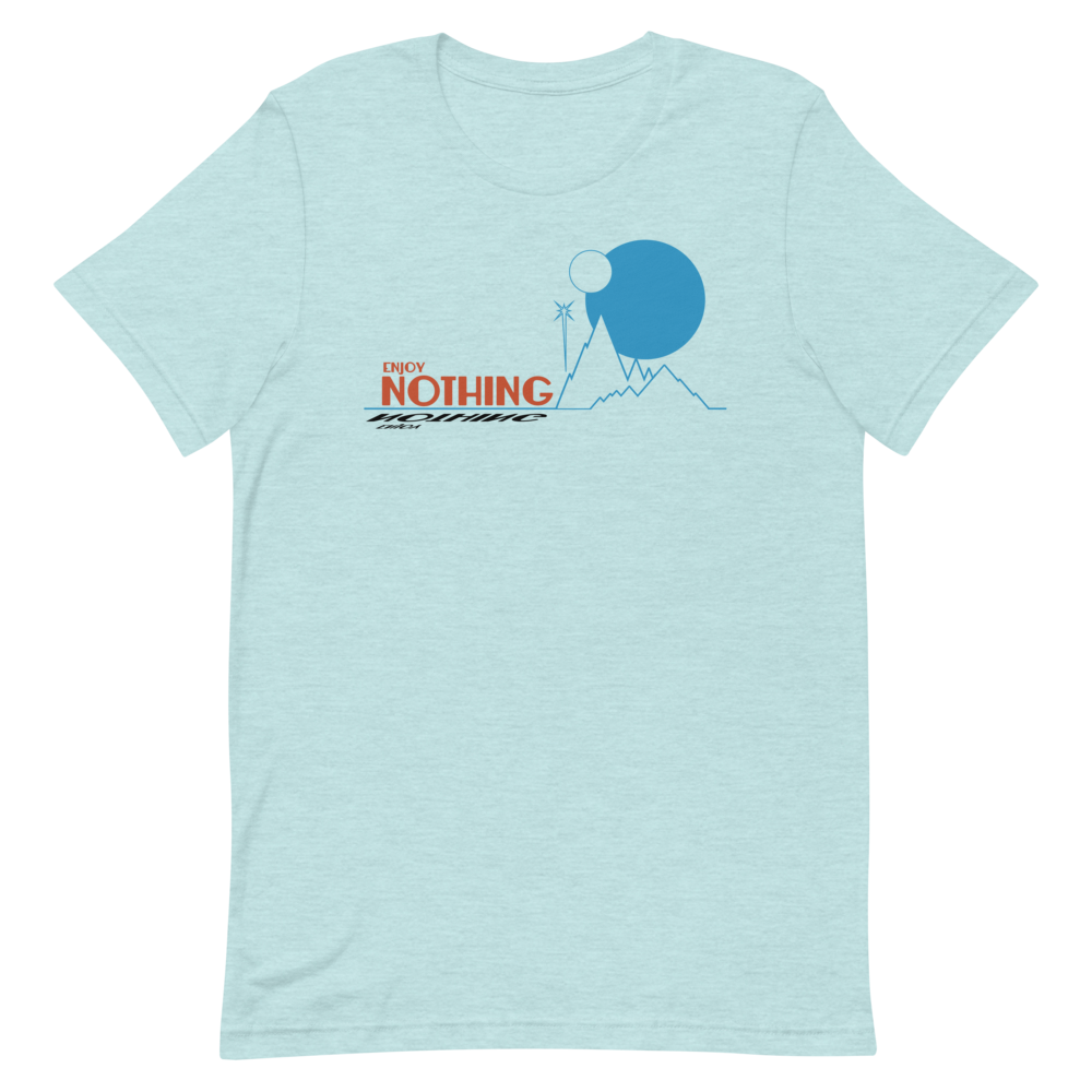 Enjoy Nothing T-Shirt Blue Planet