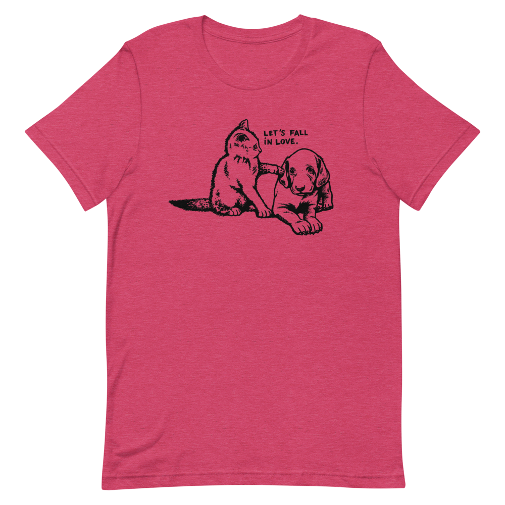 Let&#39;s Fall in Love T-Shirt