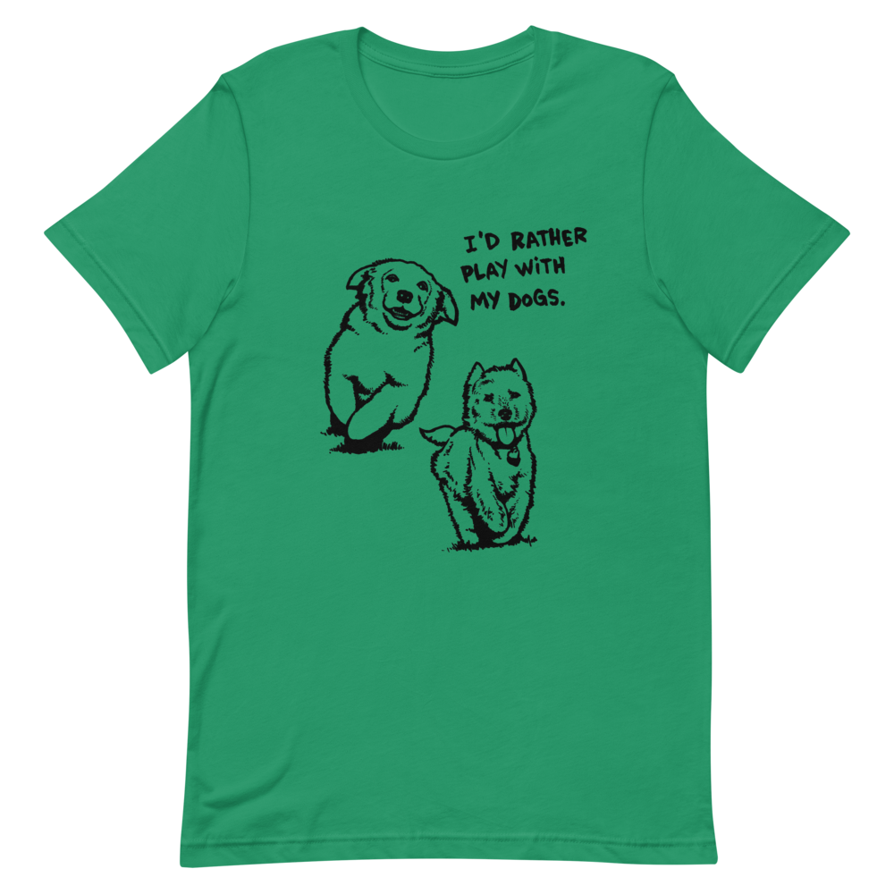 I&#39;d Rather Play T-Shirt