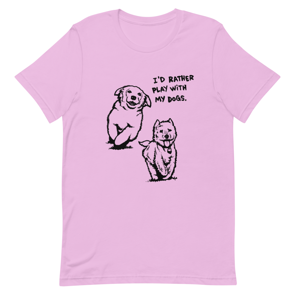 I&#39;d Rather Play T-Shirt