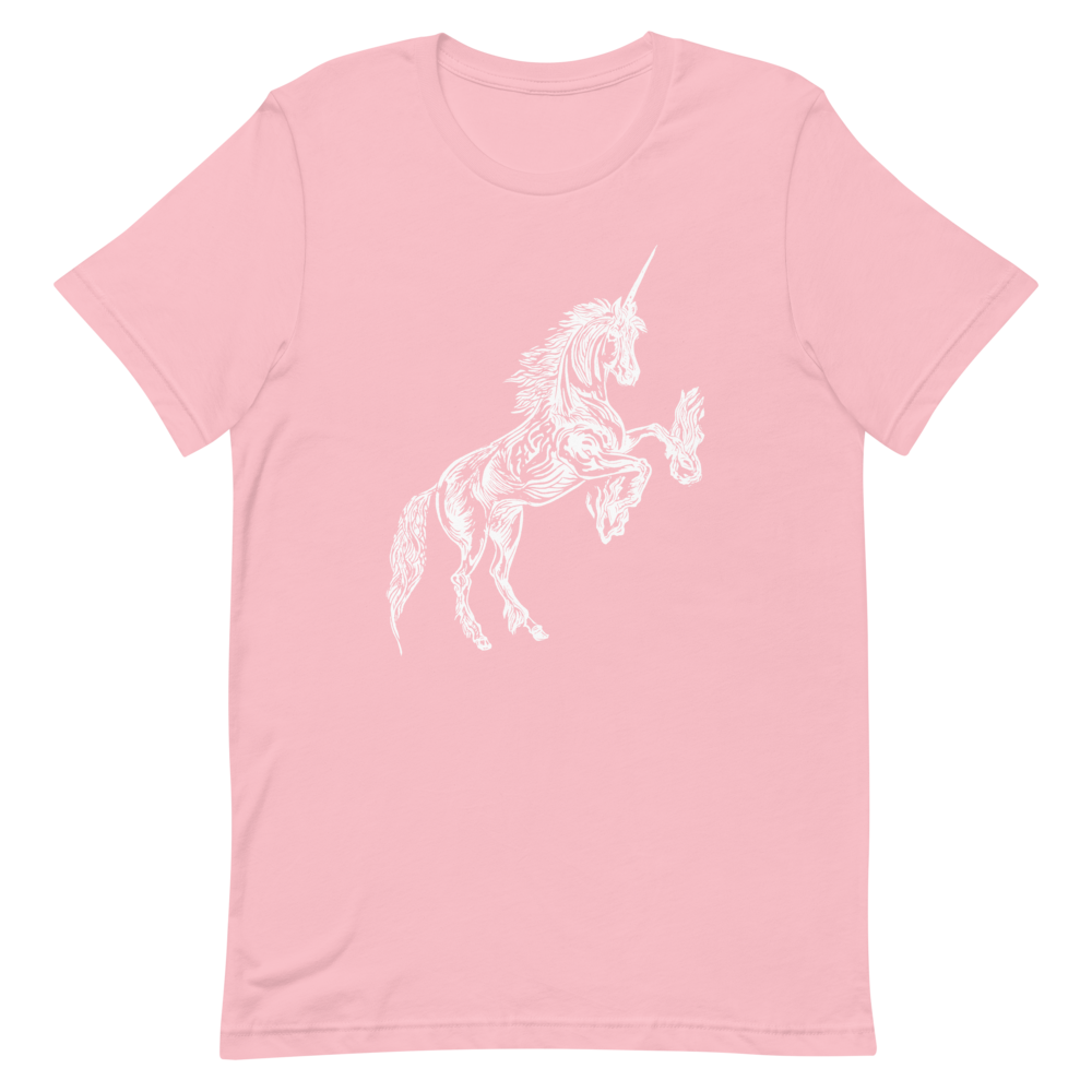 White Unicorn tee