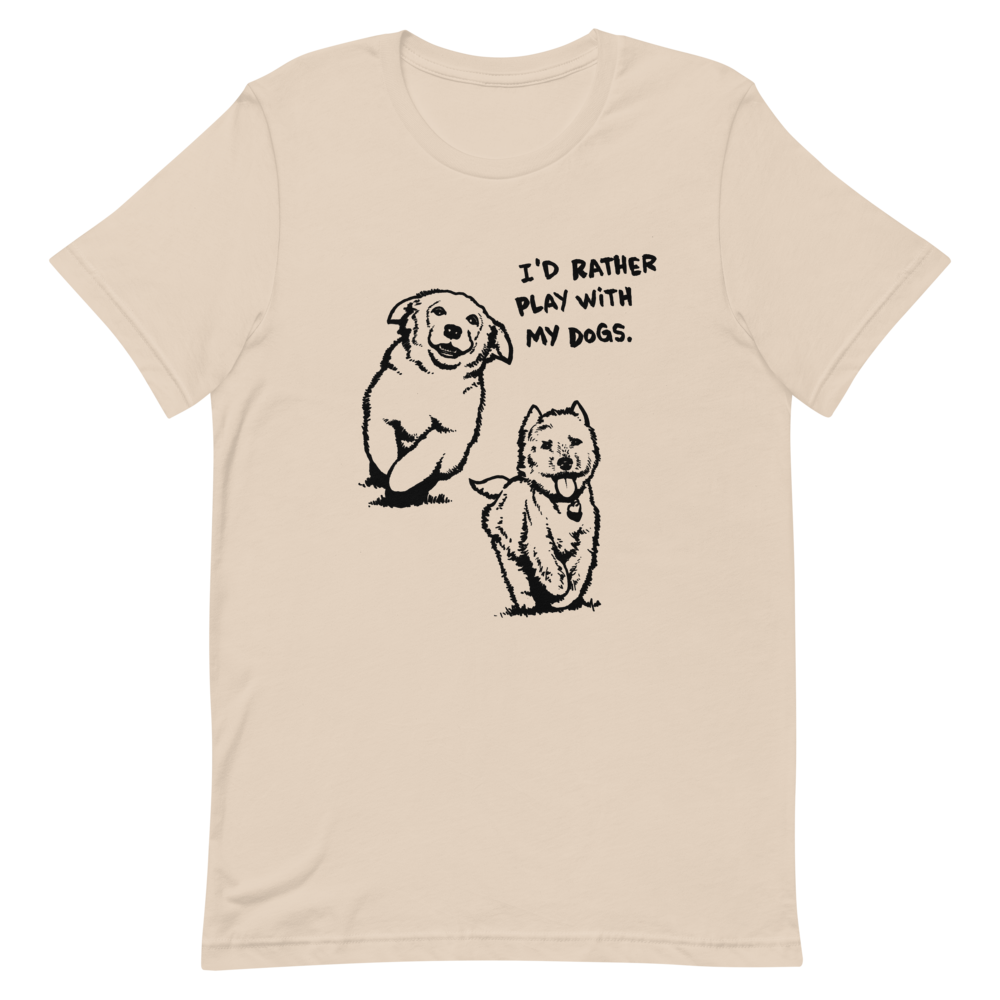 I&#39;d Rather Play T-Shirt