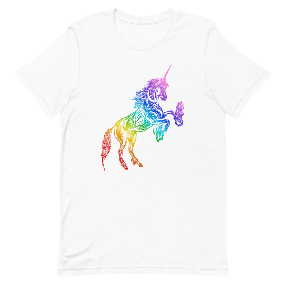 Rainbow Unicorn tee