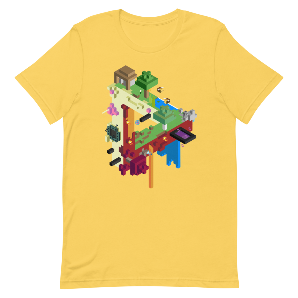Minecraft MC Escher tee