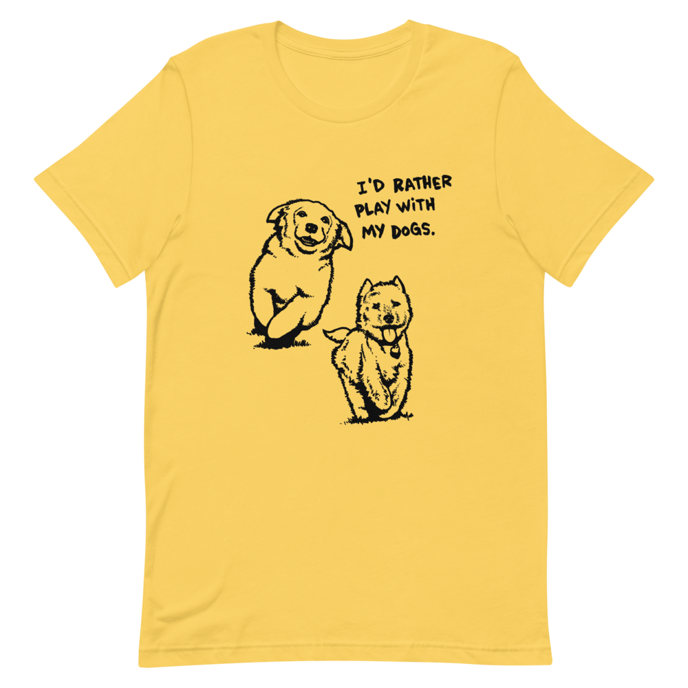 I&#39;d Rather Play T-Shirt