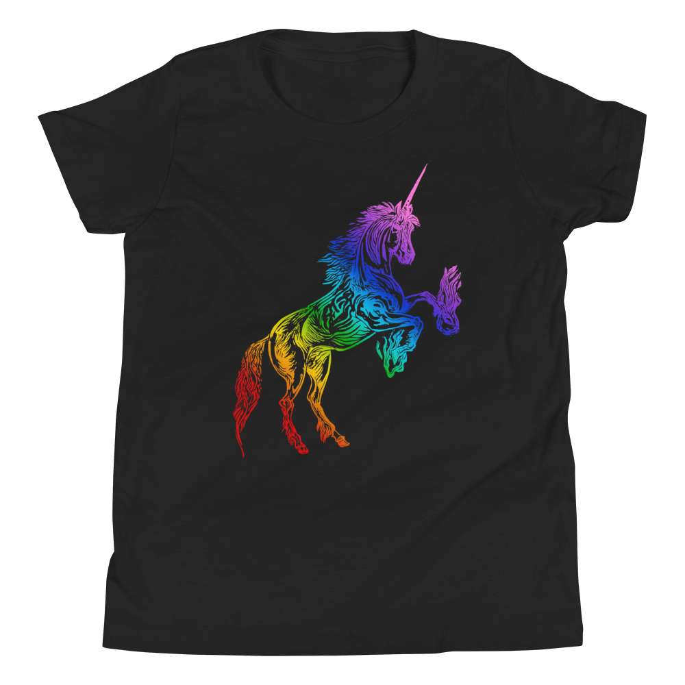 Rainbow Unicorn Youth T-Shirt